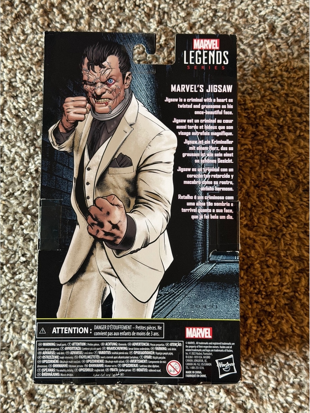 Marvel Legends Jigsaw Action Figure - Picture 2 of 3